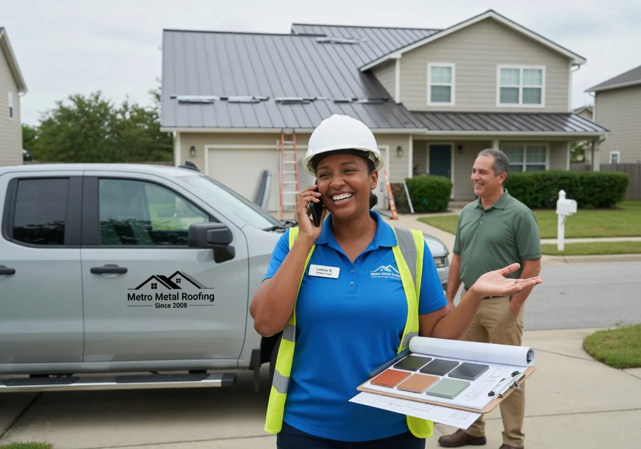 Storm Damage Metal Roof Repair in Shepardsville, IN